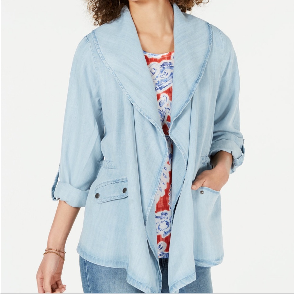 NWT Denim jacket XL Style & Co